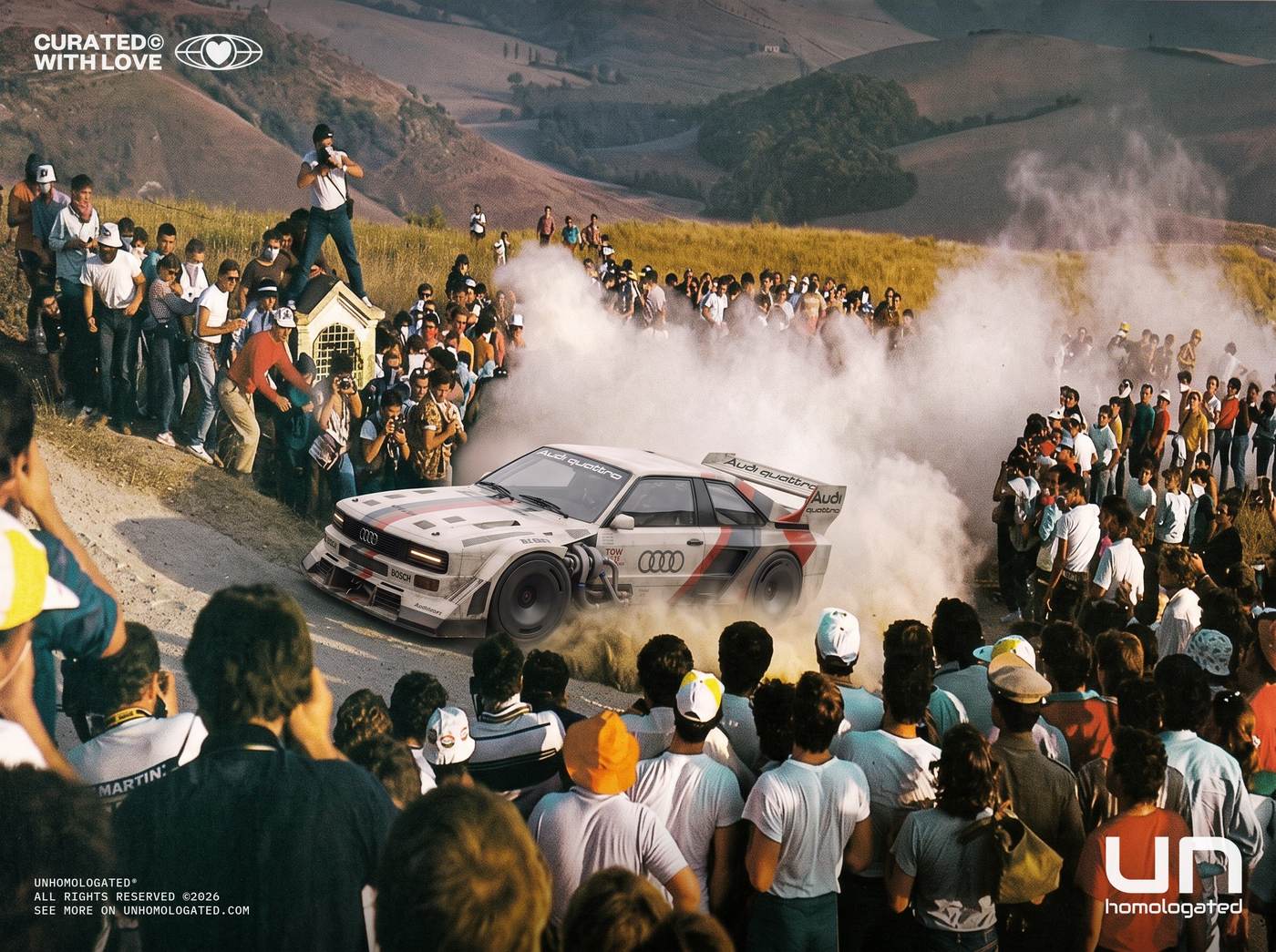Audi quattro plate, group b