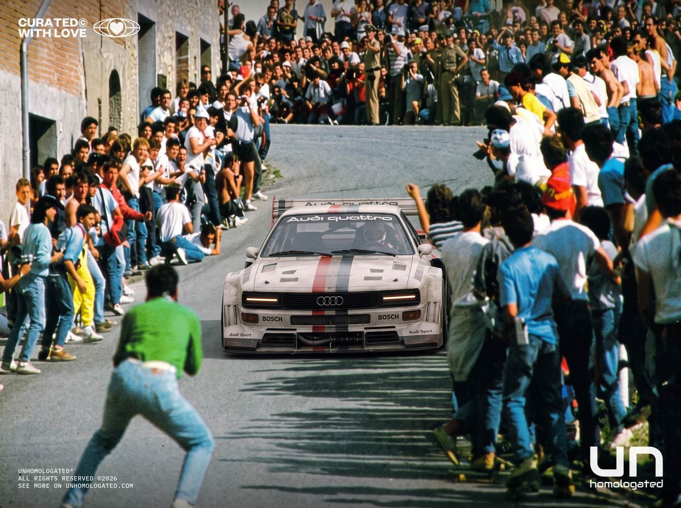 Audi quattro plate, group b