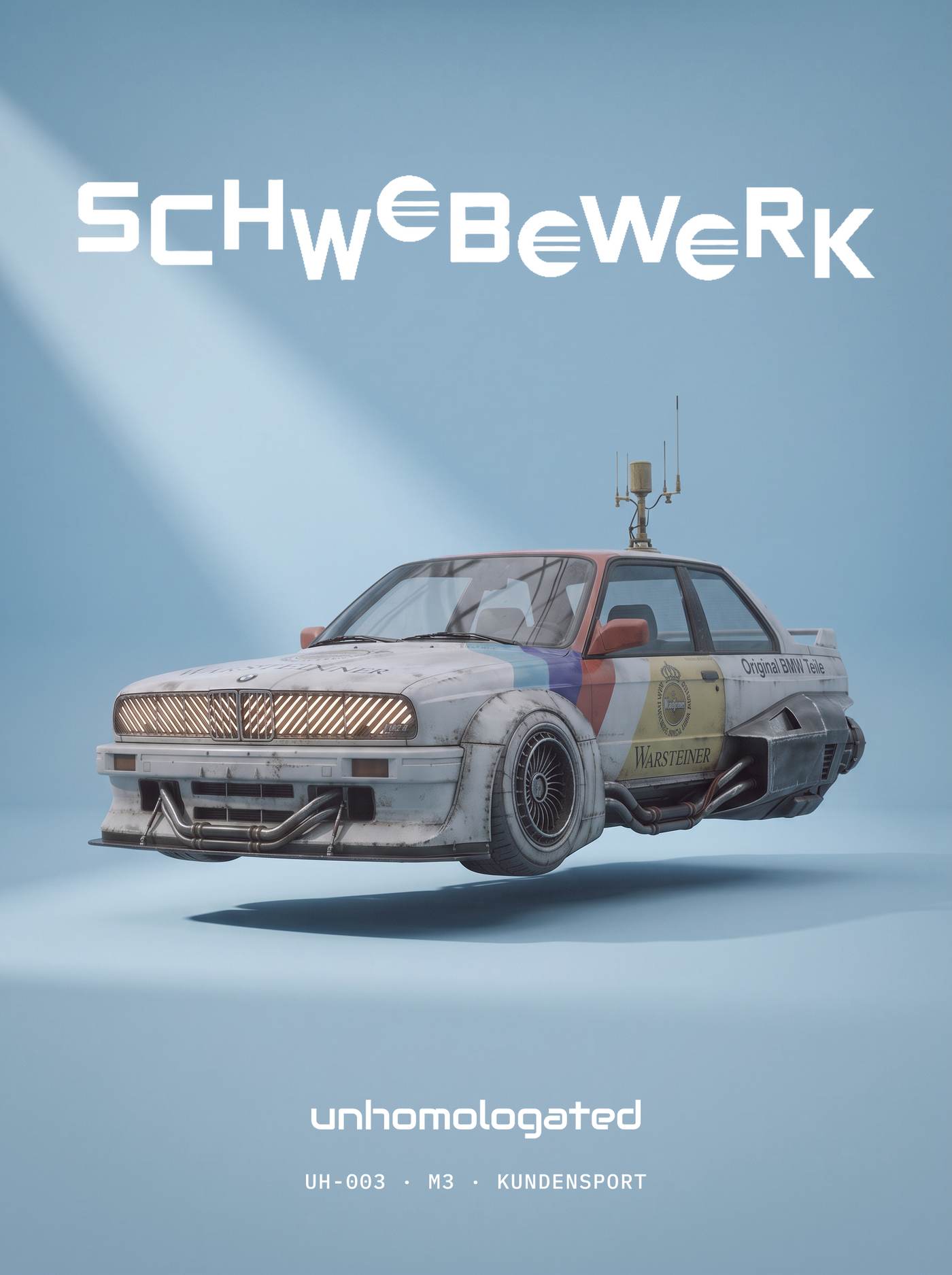 un-003 cover plate, the BMW M3 E30