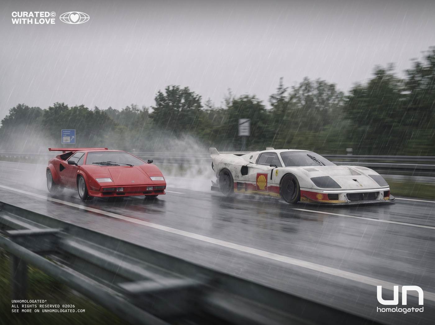 Ferrari F40 plate, saugwerk