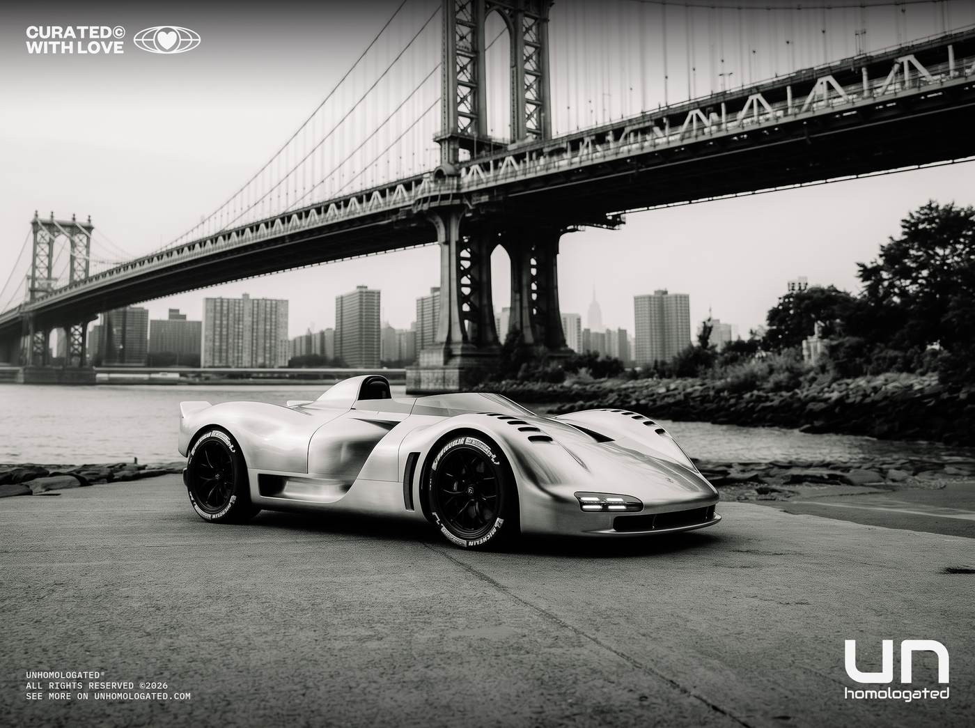 Porsche 909 plate, 909 nyc 04 bridge front34 FINAL