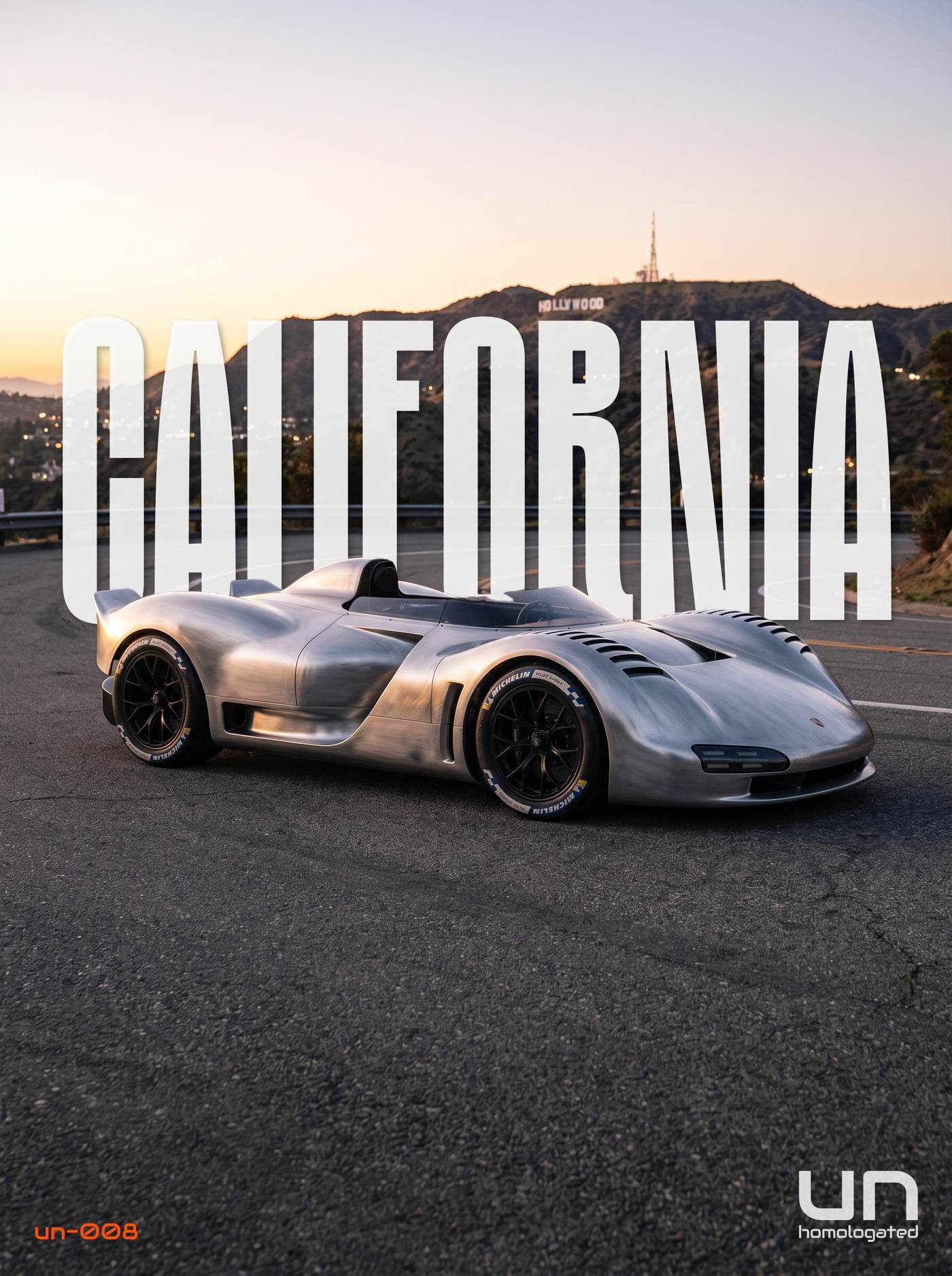 Porsche 909 plate, 909 P4 california golden FINAL