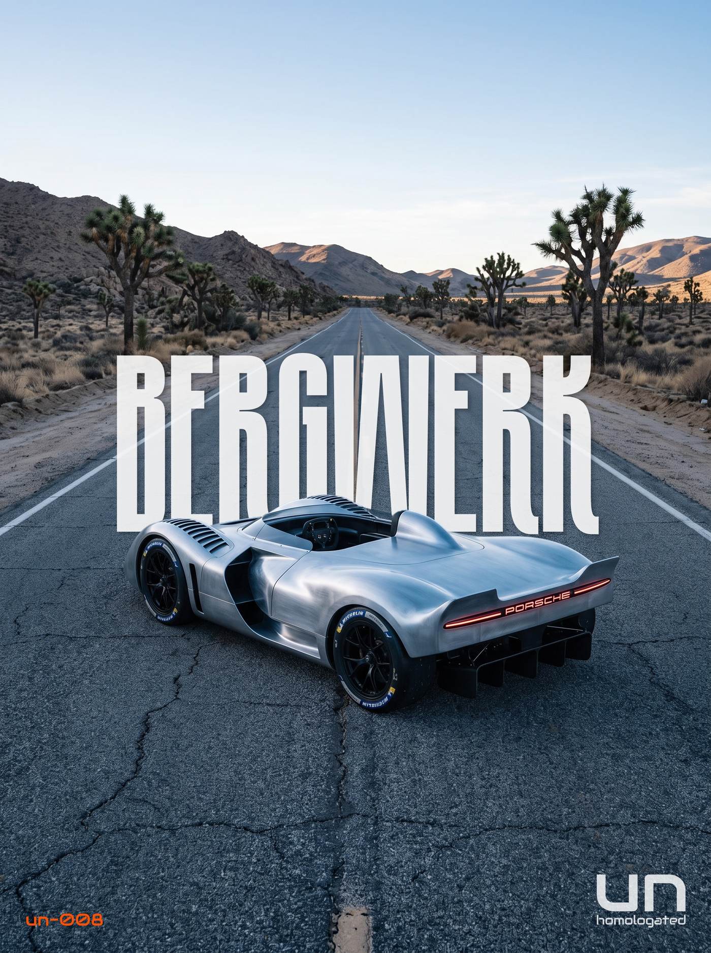 Porsche 909 plate, 909 P5 bergwerk desert FINAL