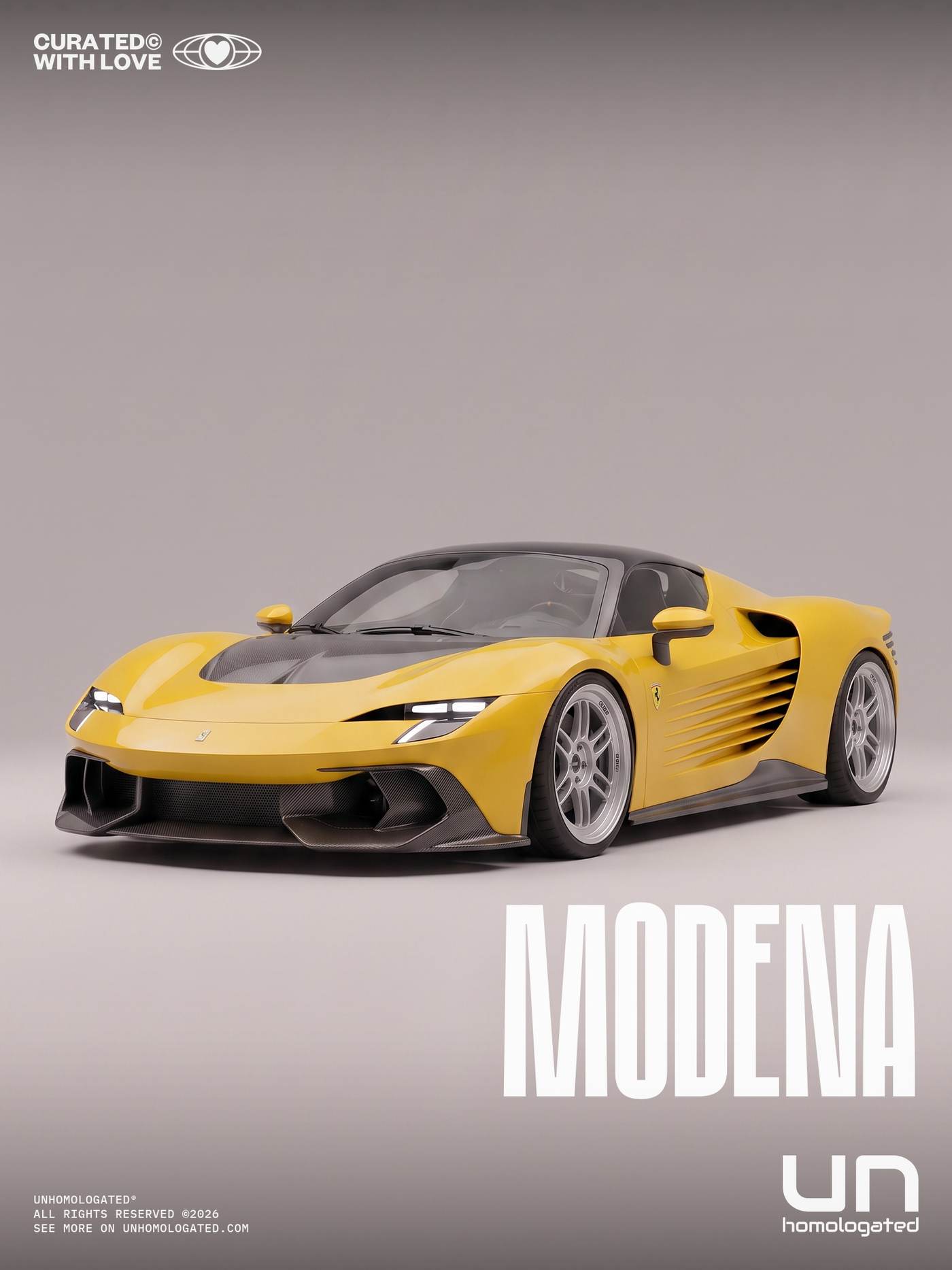 Ferrari 348 plate, 348c 04 modena 3x4
