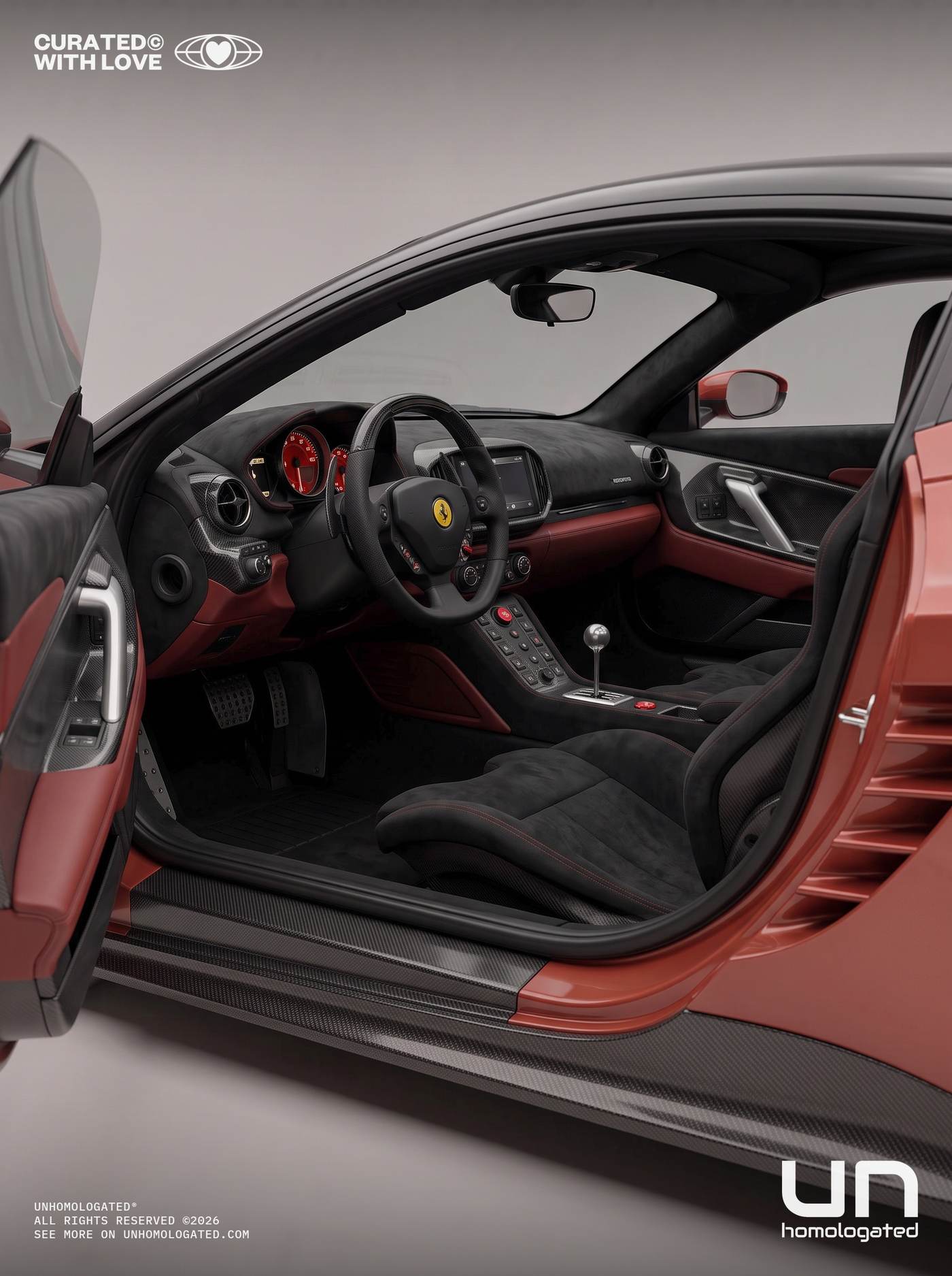 Ferrari 348 plate, 348s 07 door open FINAL