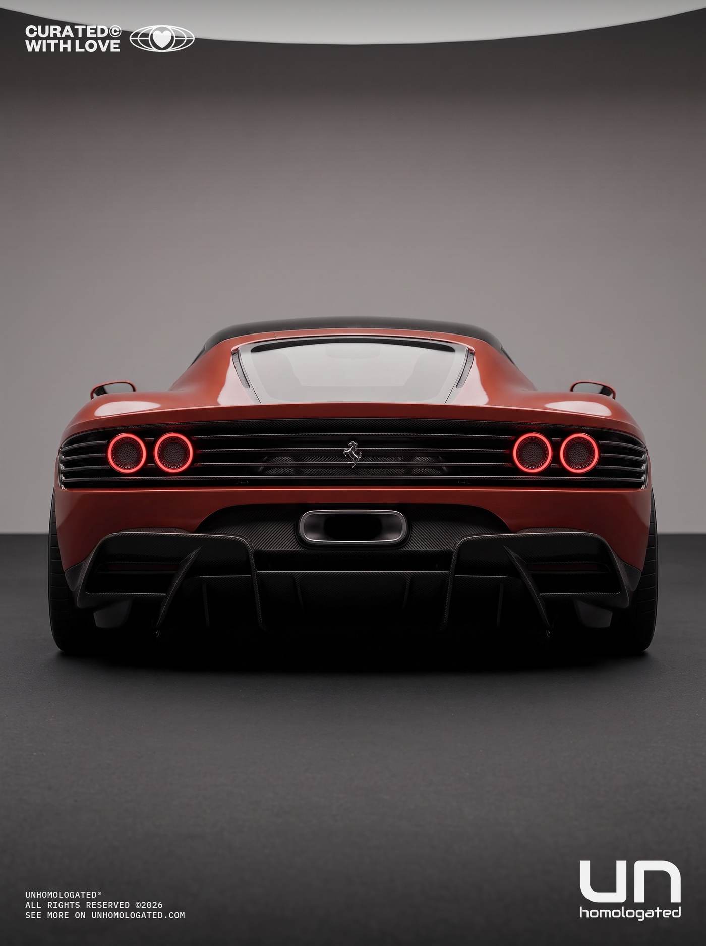 Ferrari 348 plate, 348 03 dead rear FINAL