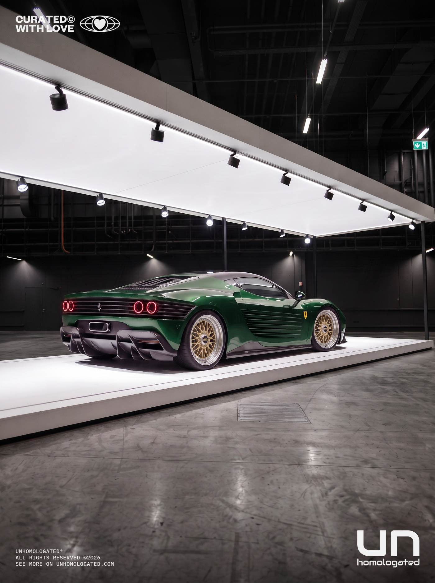 Ferrari 348 plate, 348xpo 03
