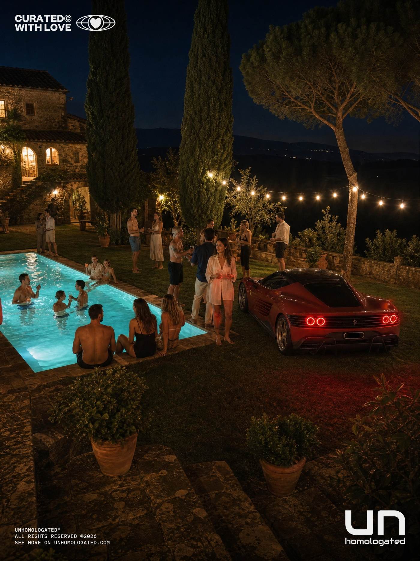Ferrari 348 plate, 348 18 pool side FINAL